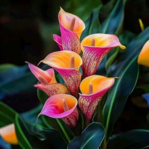 Калла Оникс купить по цене от 450р. в интернет-магазине «Посадика» с доставкой почтой в в Фатеже и по всей России – [изображение №1].