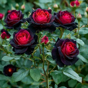 Роза Тень Феникса купить по цене от 402р. в интернет-магазине «Посадика» с доставкой почтой в в Фатеже и по всей России – [изображение №1].